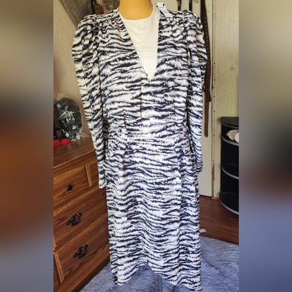 Zebra Print Dress - Picture 6 of 6
